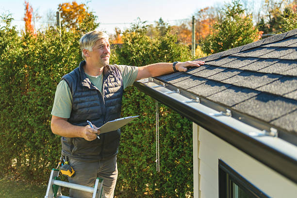 Professional Flat Roof Repair technician working in Rigby, ID